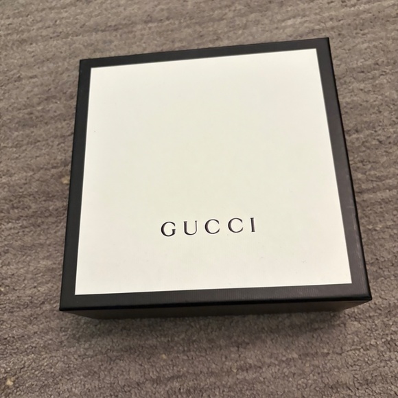 Gucci gg marmont gold brass metal belt 90 cm size 32 waist come with box main image 6